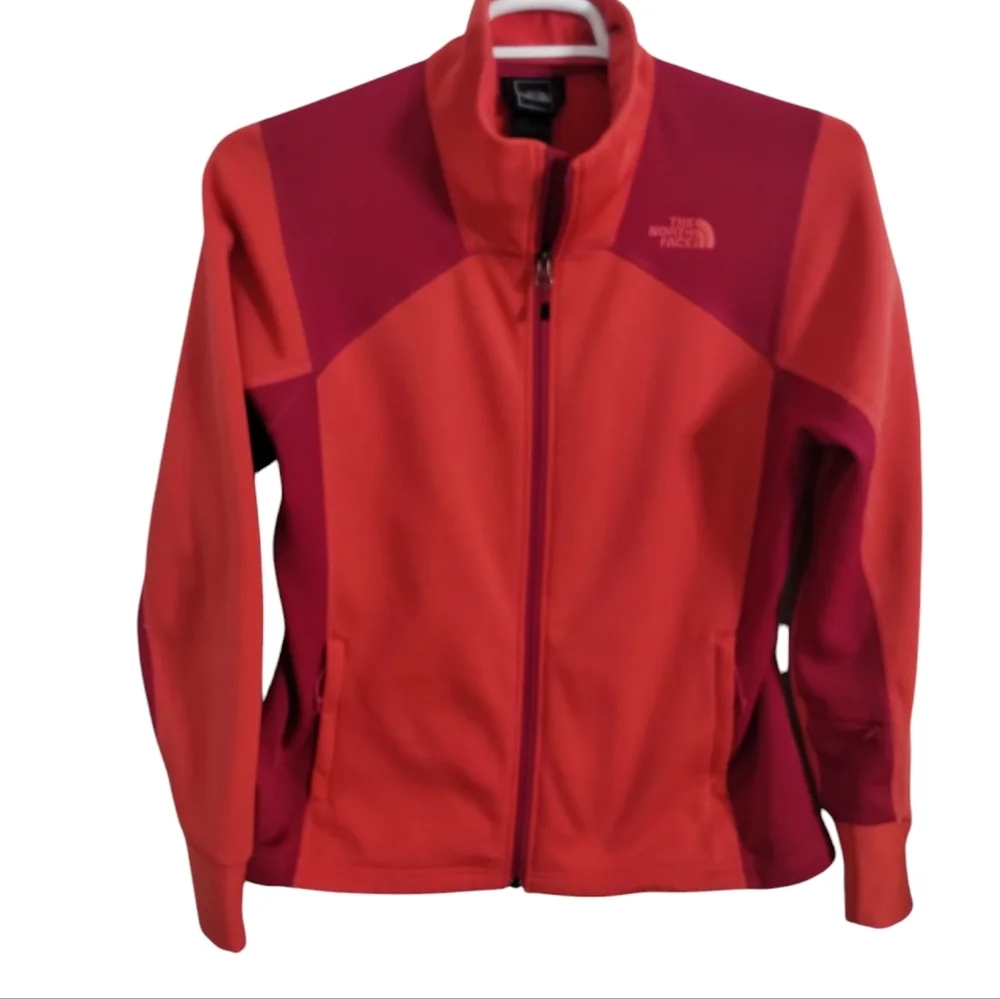 The North Face Womens Size LARGE Khumbu 2‎ Sporty Athletic Workout Fleece Jacket